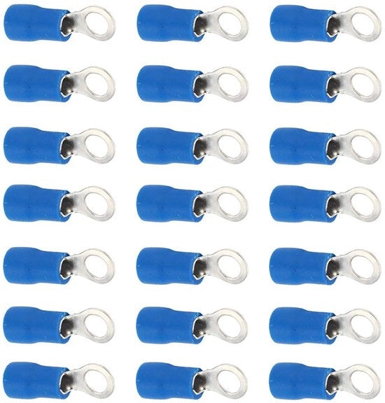 Connettori a crimp - Impermeabili e resistenti alla corrosione - 100 pezzi - 14-16 - Ideali per applicazioni marittime e automobilistiche