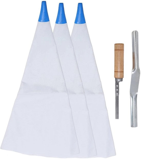 Mortella per muratura in PVC pesante - Impasto - Resistente all'erba - Riciclabile - In acciaio inossidabile - Ideale per progetti di ristrutturazione - Sacchetto di impasto