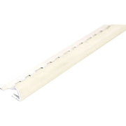 PROFILO JOLLY ECOROND ARCANSAS - PVC BIANCO MM 10X21,5 H.CM 250- 10 pezzi