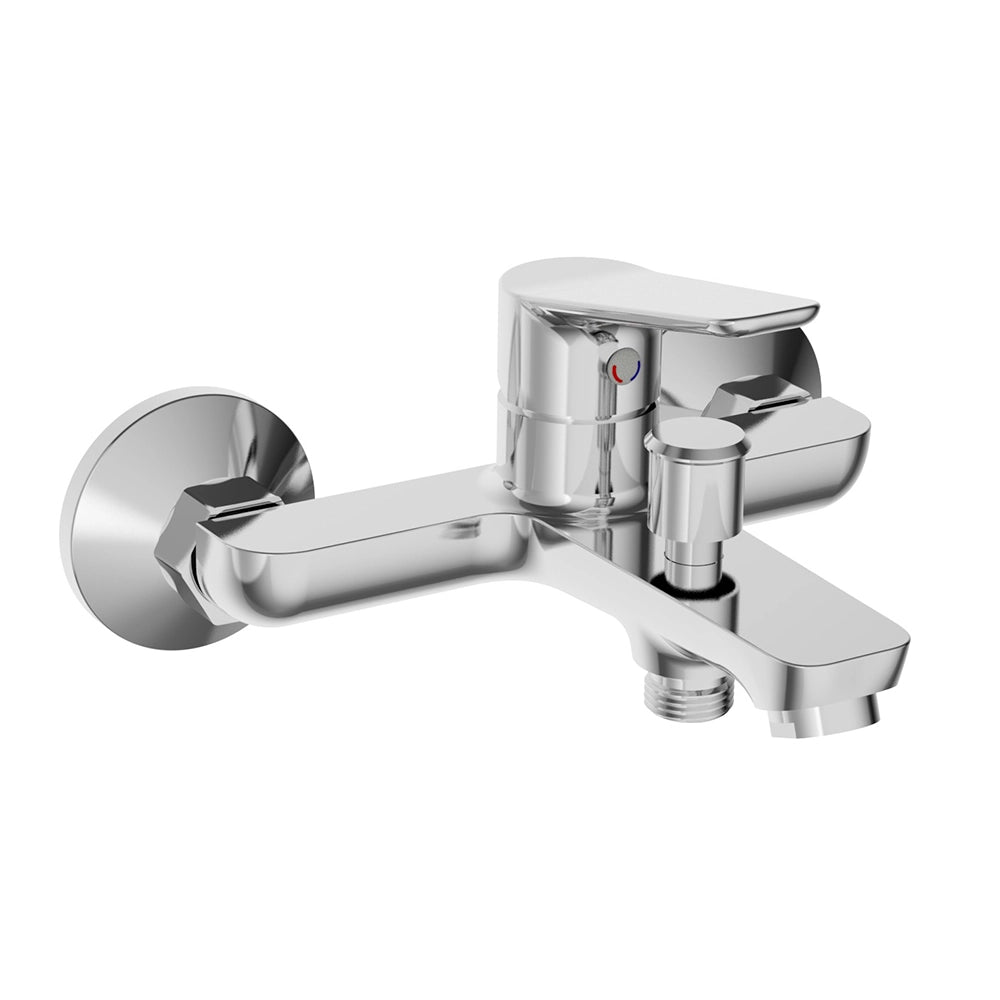 Miscelatore vasca esterno in ottone cromato lucido Vegas