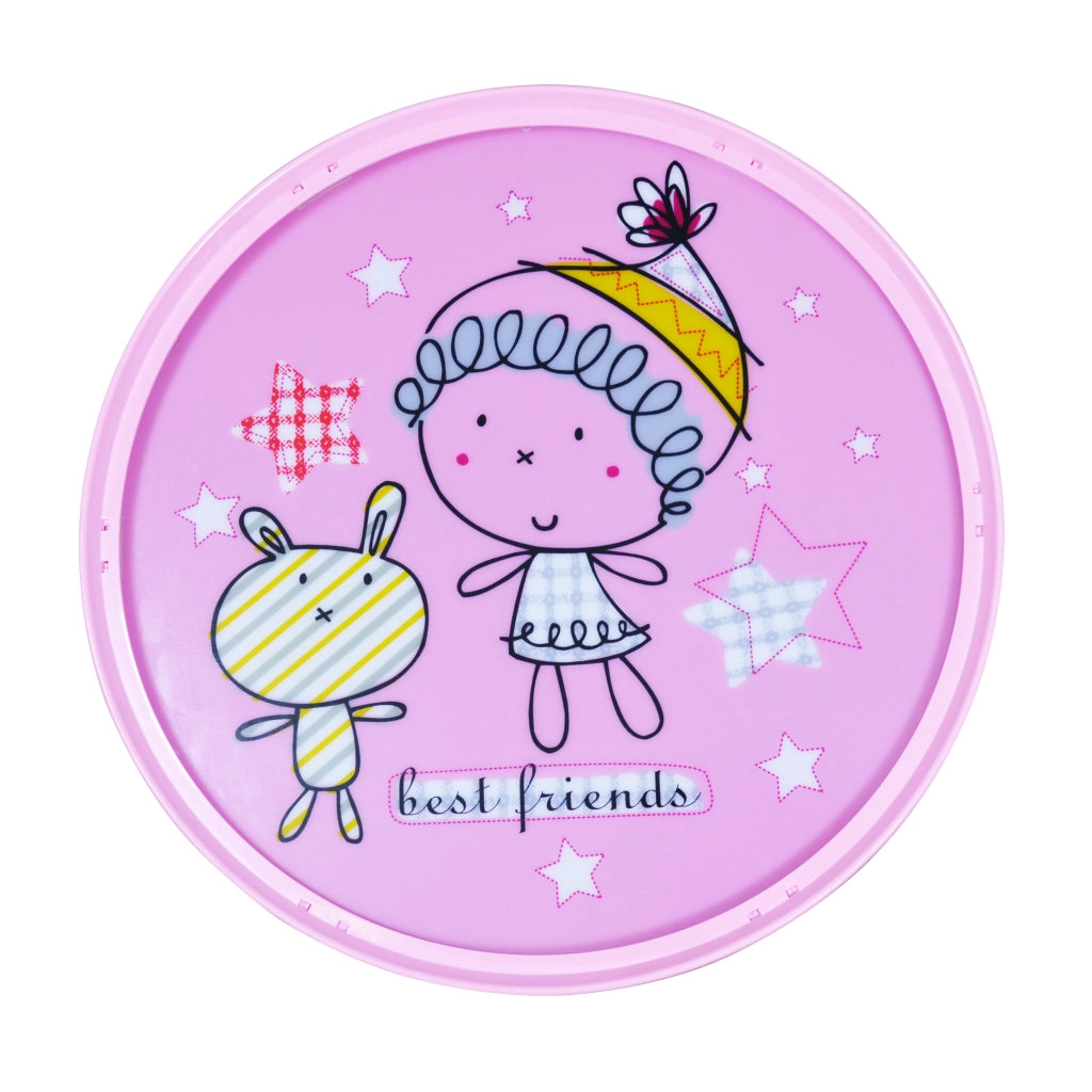 Applique bimbi Polux DIDI rosa 2xE14 IP20 plastico dimmerabile