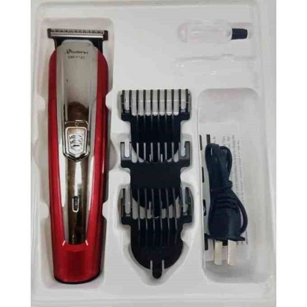 Trade Shop - Tagliacapelli A Batteria Rasoio Professionale Ricaricabile Capelli Barba Gm-6122 -