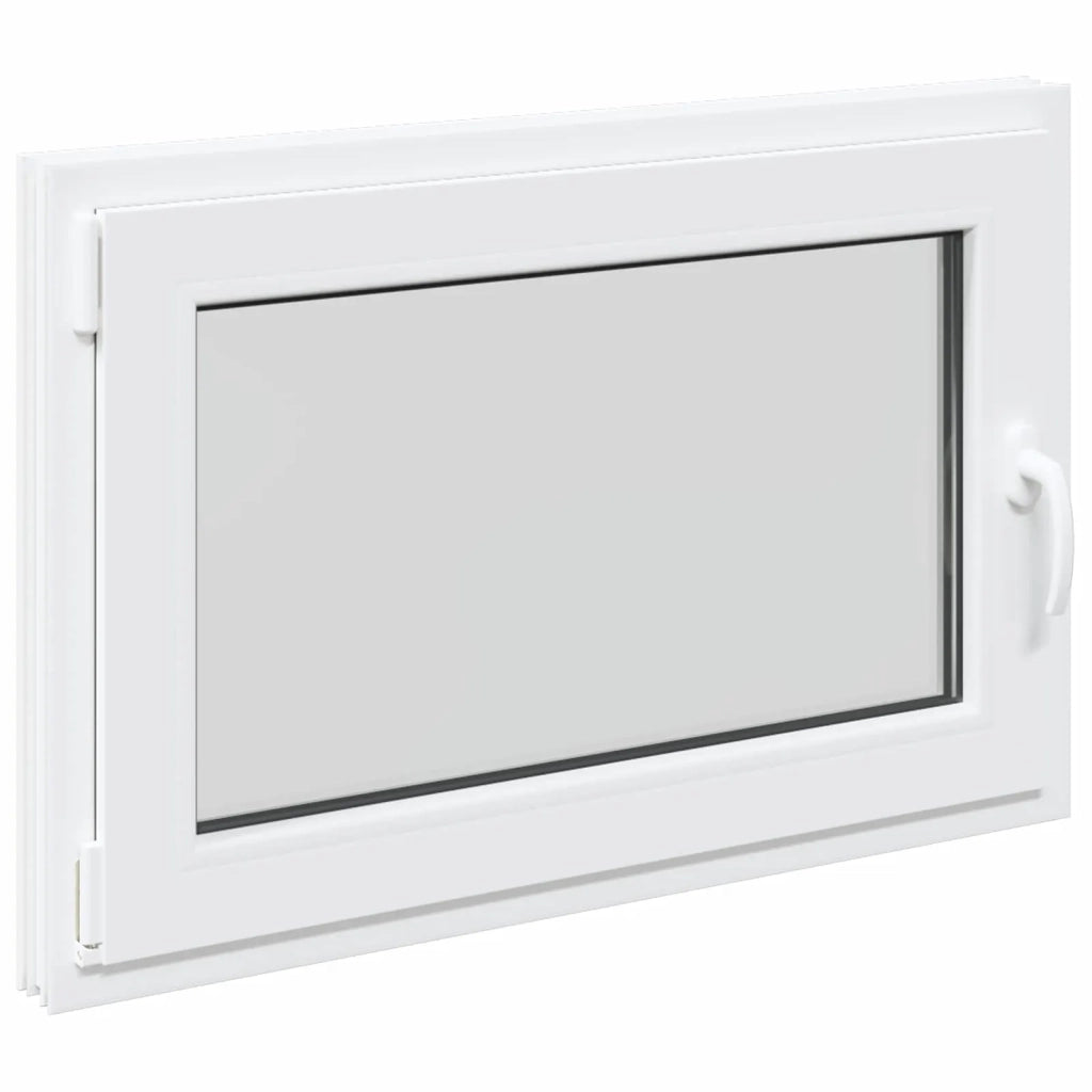 Finestra per Soffitta RISOR Bianco 90 x 60 cm PVC e Vetro 42047205