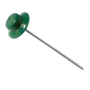 CHIODO CON RONDELLA PER FISSAGGIO LASTRE 2,8x60 mm, Col. Verde - Conf. 50 pezzi - ONDULINE