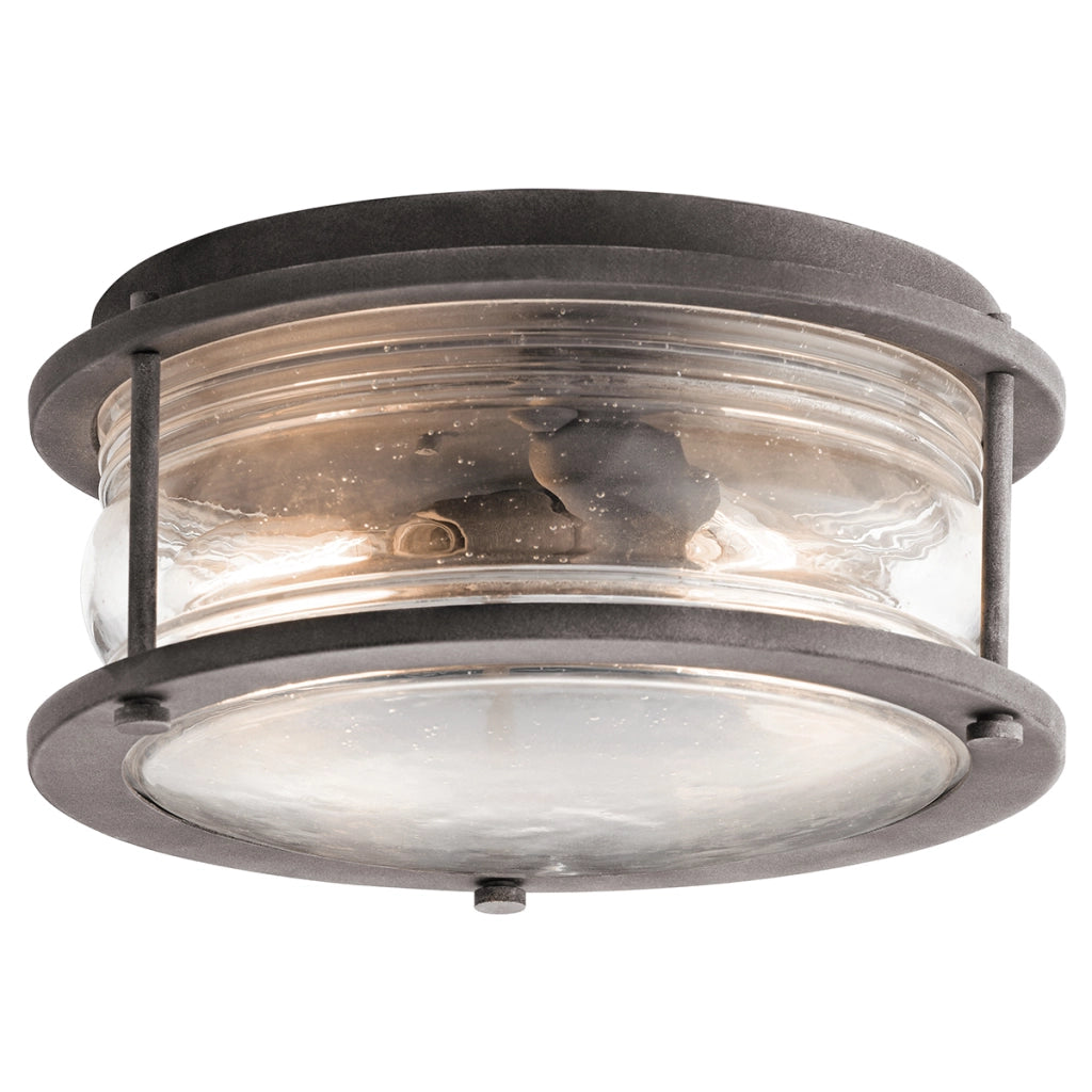 Plafoniera esterna Ashland Bay Kichler zinco E27 IP44