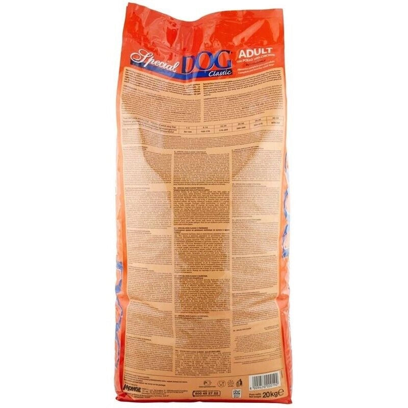 SPECIAL DOG CROCCHETTE STANDARD GUSTO POLLO IN FORMATO DA 20 KG PER CANI ADULT