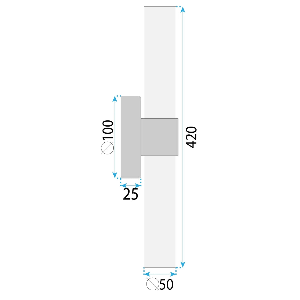 Applique Da Parete Led Lhj070-w Gold