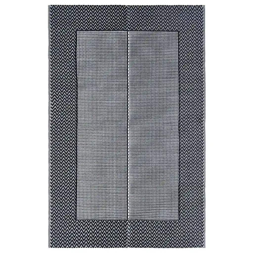 Tappeto da Esterni ARAKIL Grigio 190x290 cm in PP 310415