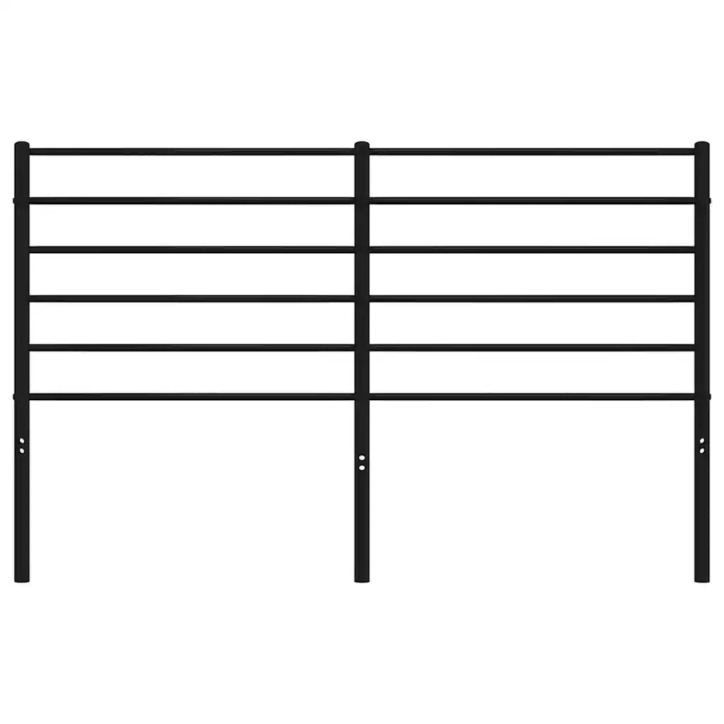 Testiera di Ricambio in Metallo Nero 120 cm 352350