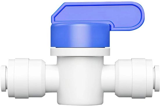 Valvola di scarico 1/4 pollici - Connessione idraulica - Osmosi inversa - Connettore rapido - Impermeabile - Sostenibile - Valvola di scarico idraulica