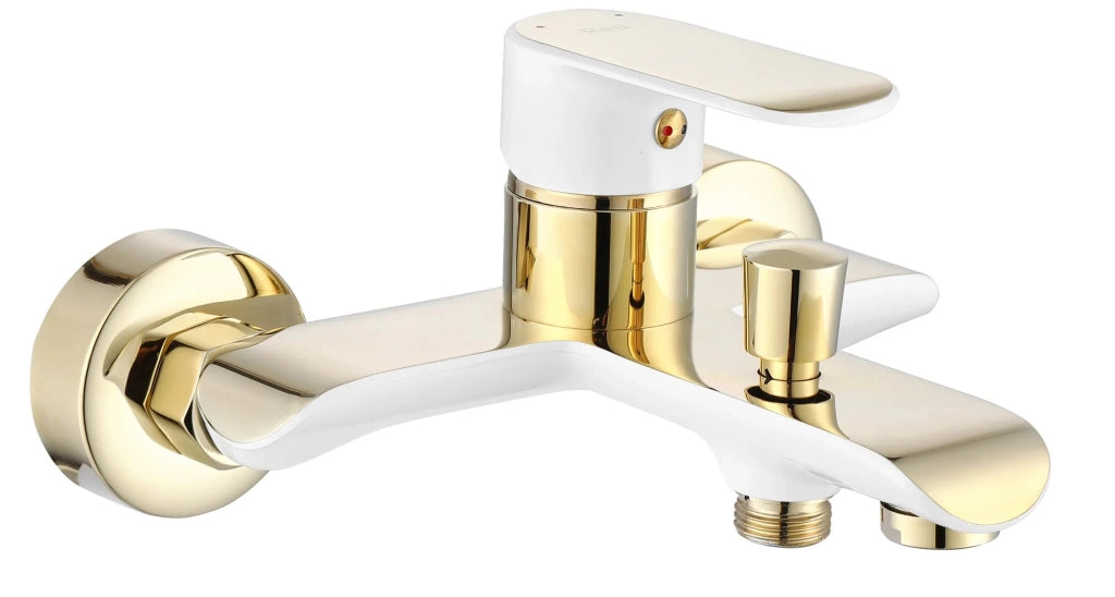 Rubinetto Da Vasca Rea Bloom White Gold