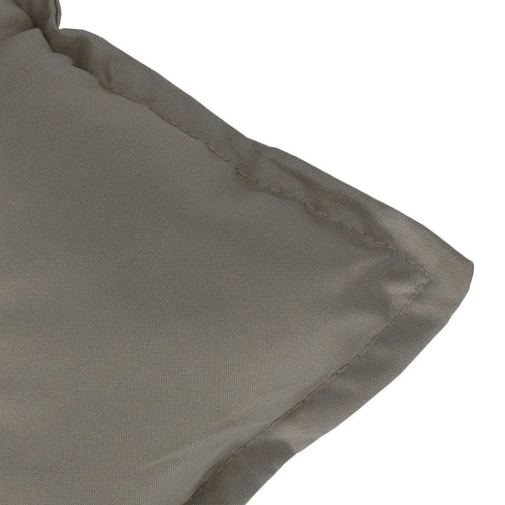 Cuscino Panca Giardino-Cuscini per panchina da esterno Grigio Scuro M¨¦lange 100x50x7 cm Tessuto 880233
