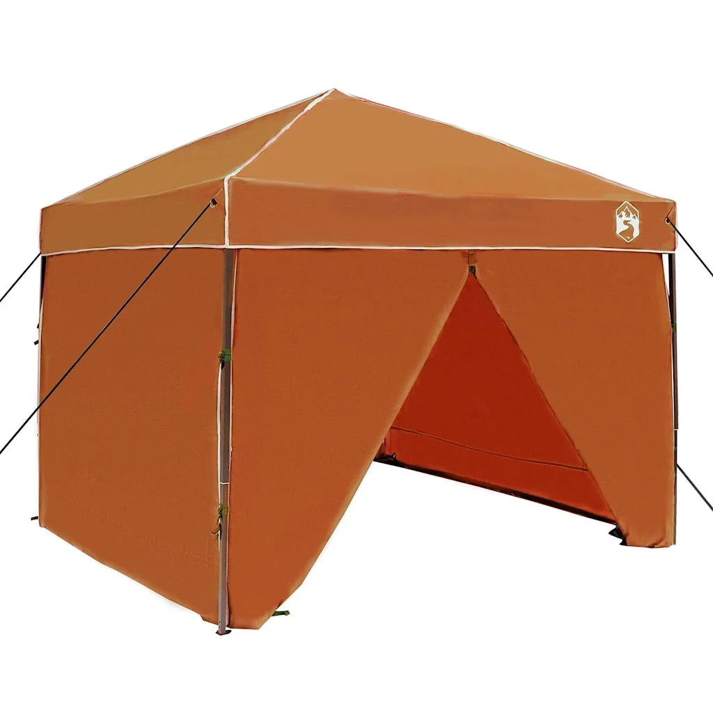 Tenda Gazebo Arancione 243 x 243 x 251 cm Tessuto 42007382