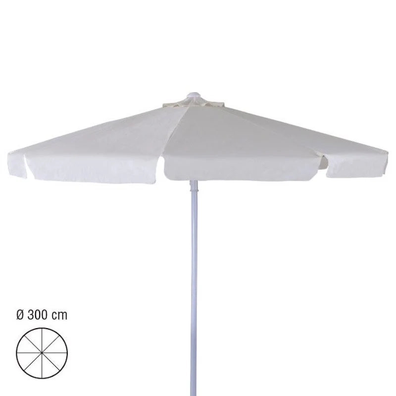 Ombrellone in alluminio Rotondo ECRU