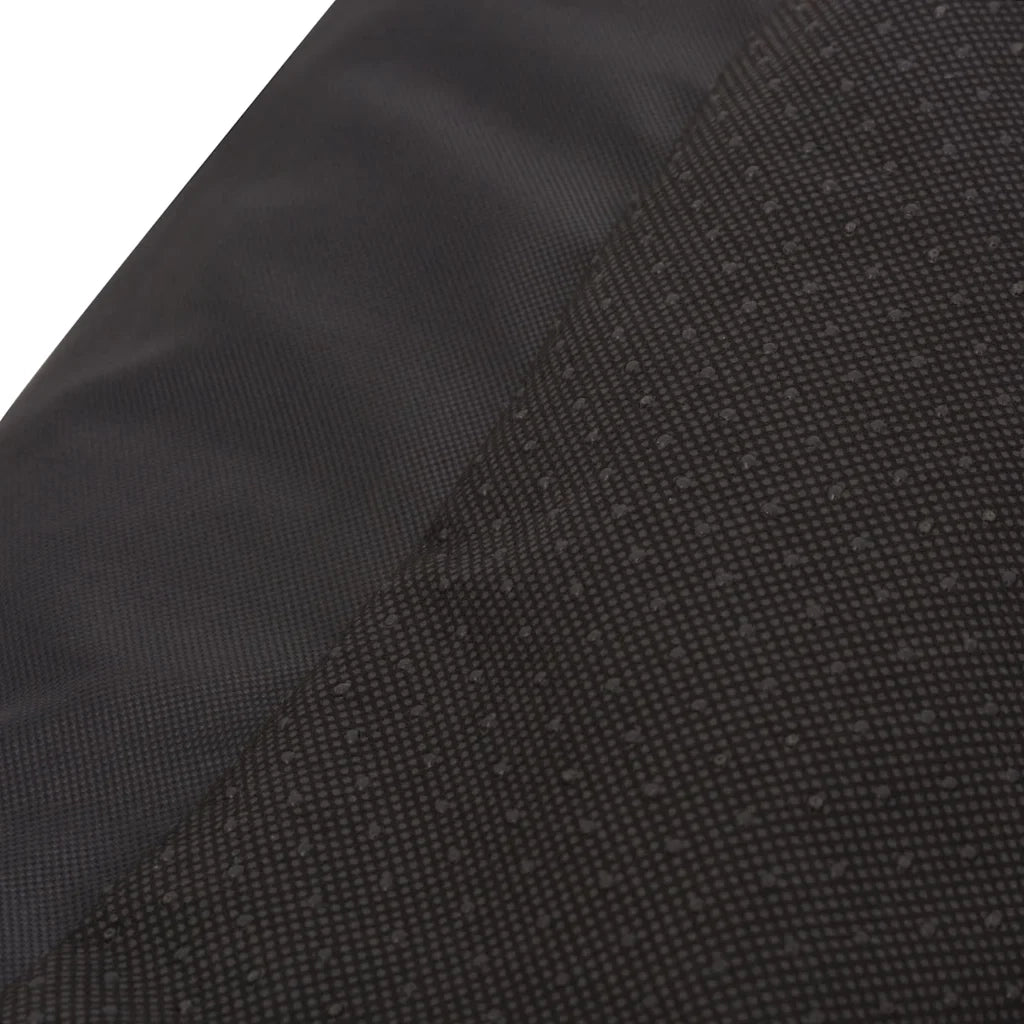 Cuccia per Cani con Cuscino Imbottito Taglia L Nero 170421