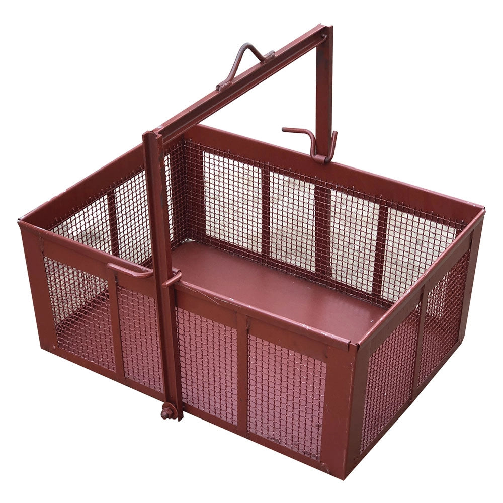 Cesta Portamattoni 50 X 75 X H 30 X H. Tot.62 Manico Ribaltabile