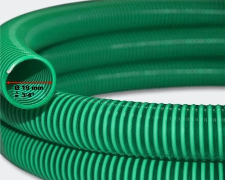 Tubo di aspirazione in PVC da 50 metri da 3/4 pollici (19,05 mm) con spirale rinforzata 4216410