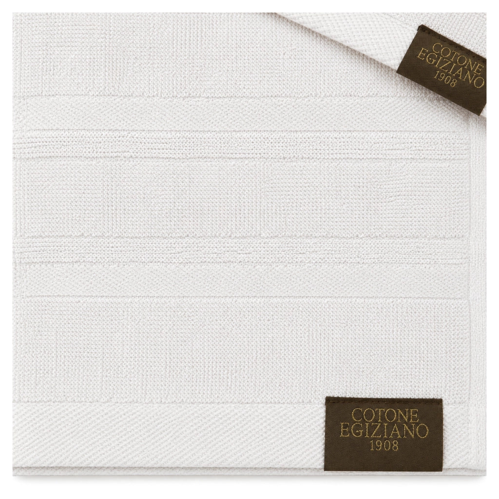 Saleneba, Telo Bagno set di 2 Asciugamano Viso 60x110 cm Asciugamano Ospite 40x60 cm, Bianco