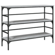 Tavolo Consolle | Tavolo d'Ingresso Grigio Sonoma 100x32x75 cm in Legno Multistrato