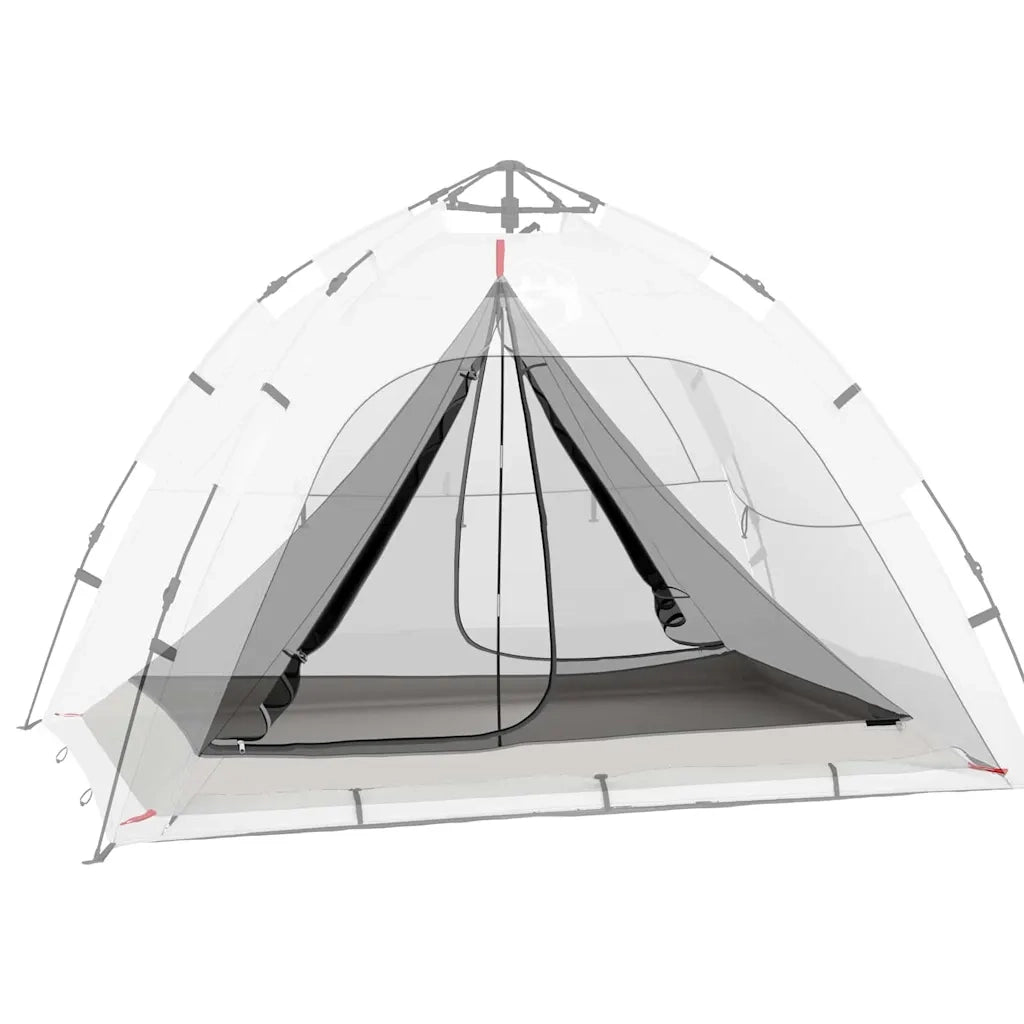 Tenda interna con tetto Nero 240 x 160 x 133 cm a rete 42001015