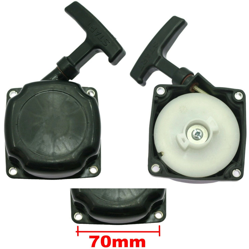 Trade Shop - Avviatore Messa In Moto Ricambio Motosega Decespugliatore Scoppio Starter Corda -