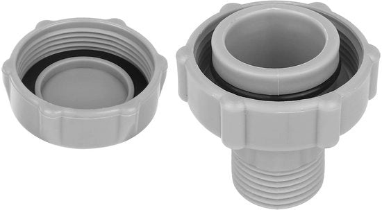 Filtro Antiruggine in PVC Lekvrij - Connettore - Anello di Avvolgimento - Piscine Soprastante - 5x1,6 cm - Materiali Resistenti - Filtro Antiruggine