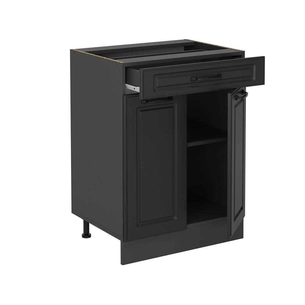 Vicco Base da cucina Antracite casa di campagna 60 cm , PL Antracite
