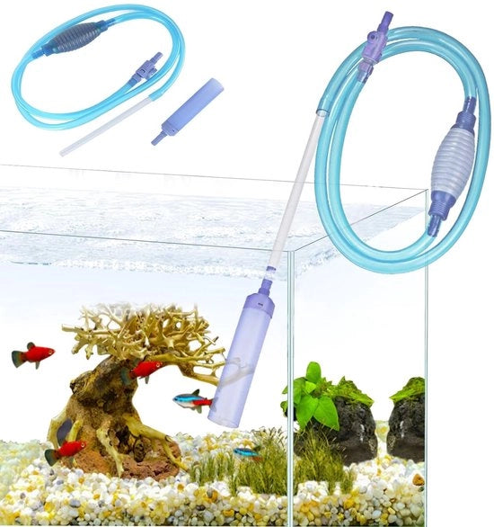 Cambiavalvoli 2,5 m - Pulitore Acquario - Spazzolino per Superfici Resistenti - Sicuro per Pesci - Spazzola per Angoli per Pulizia - Qualità Elevata - Pulitore Acquario