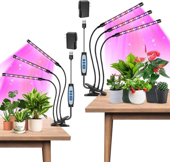 Luce a Led a Spettro Completo - 3 Coppe - 2 Pezzi