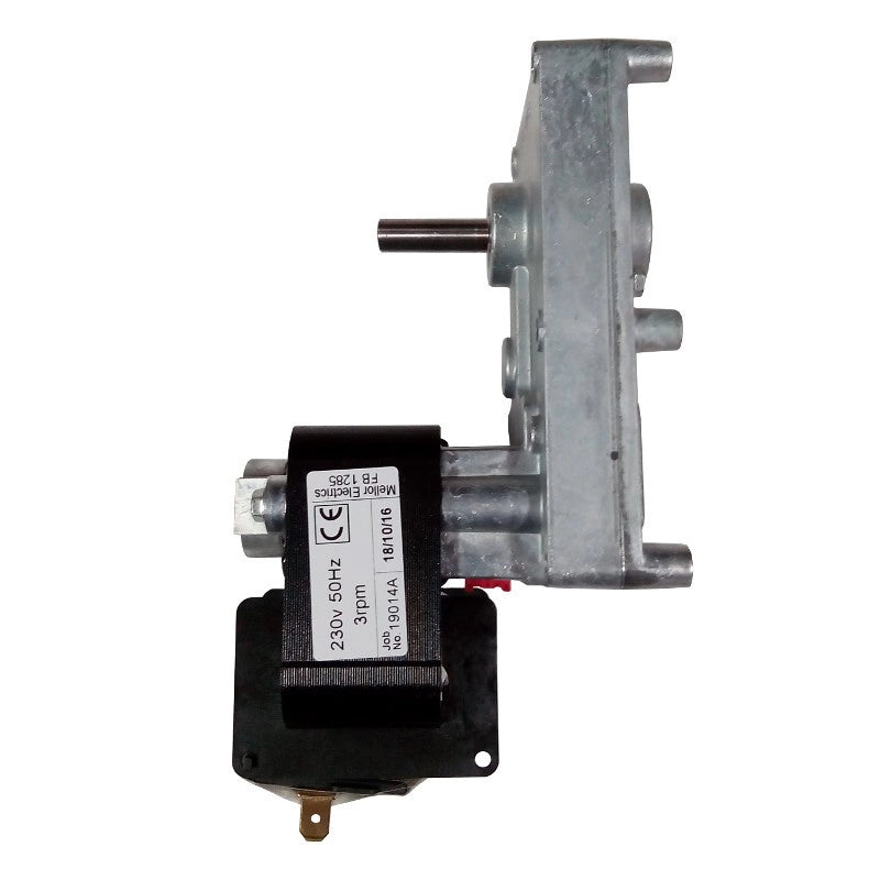 Ricambistufeapellet Mellor Motoriduttore stufe a Pellet T3 3rpm Pacco 32mm Albero 8,5 Encoder FB1285 Clam 05023012 05010034