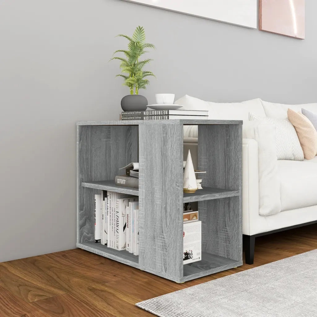 Mobiletto Laterale Grigio Sonoma 60x30x50 cm Legno Multistrato CFW9154956