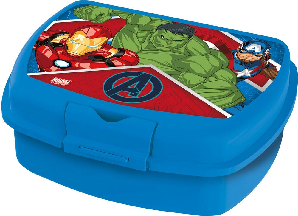 Sandwich Box in plastica per bambini Avengers Esercito Araldico