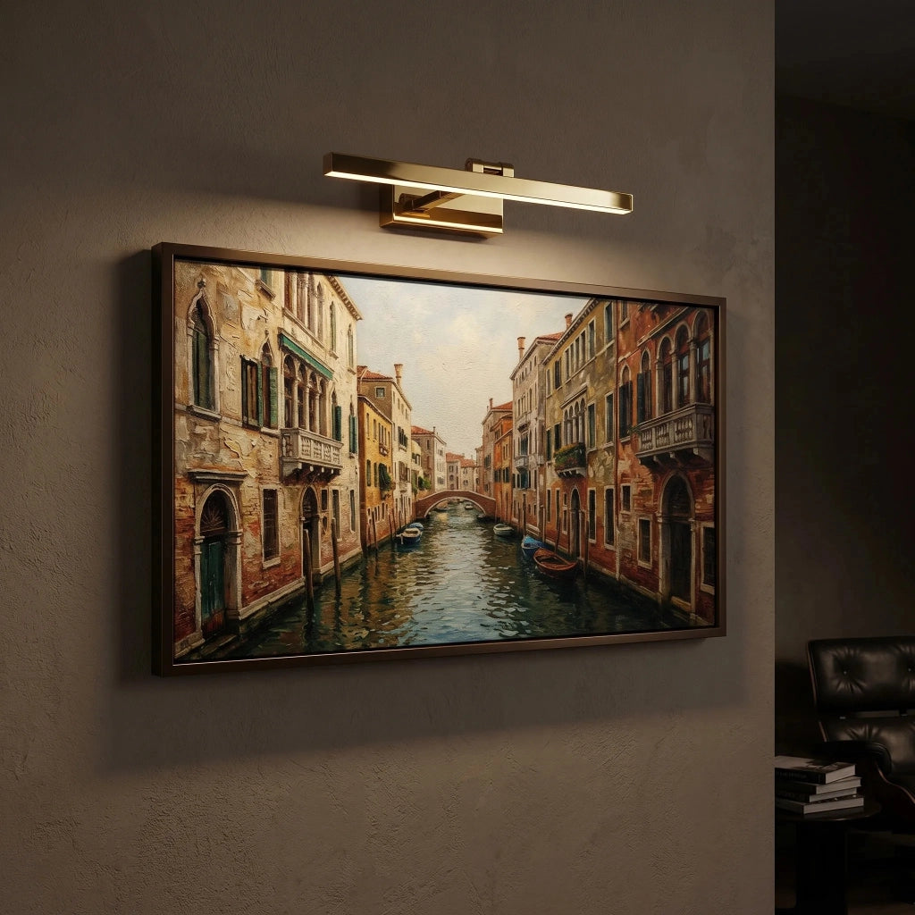 Applique Da Bagno Led APP1861-1W 60 Cm Gold