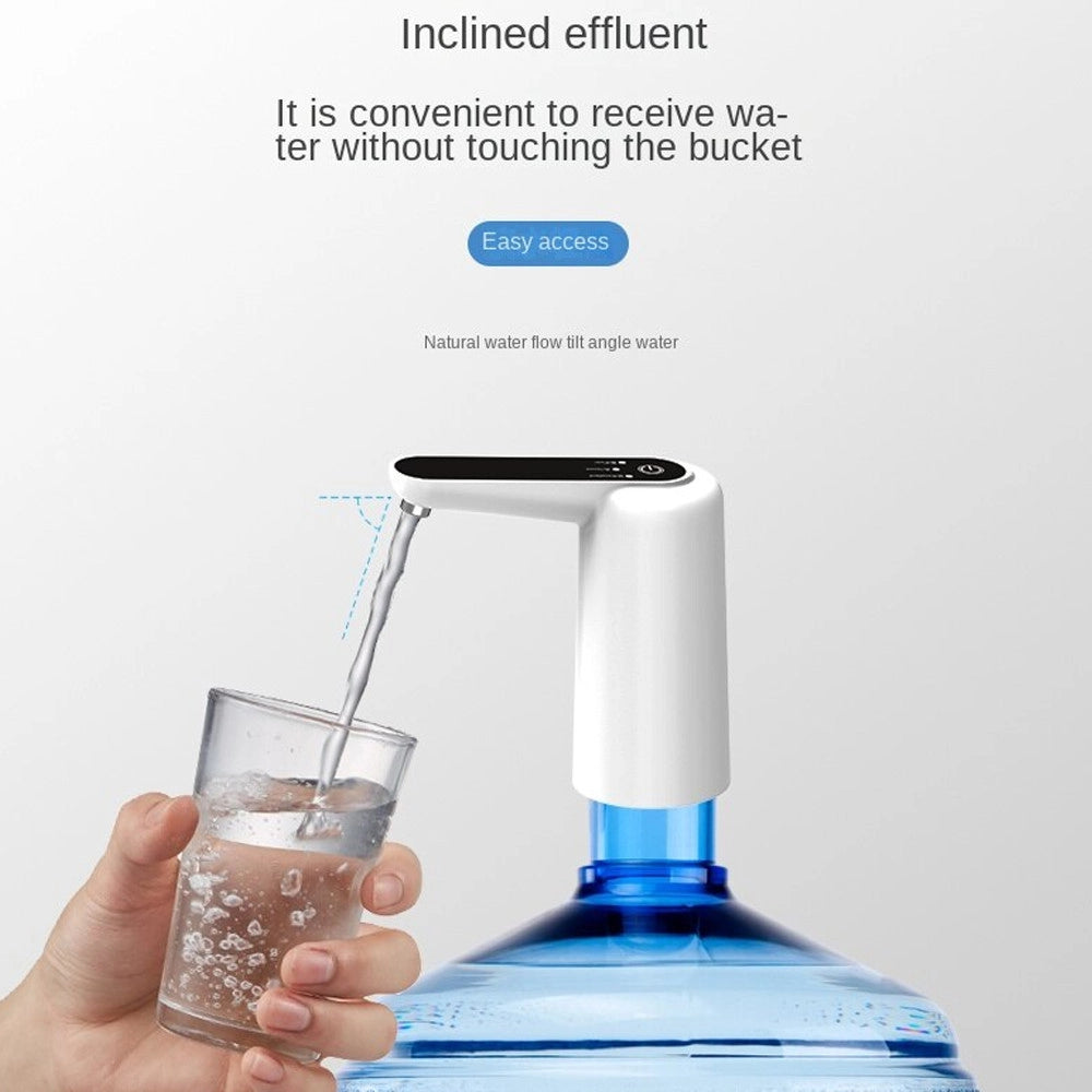 Trade Shop - Dispenser Automatico Di Acqua Per Boccioni Erogatore Rubinetto Ricaricabile -