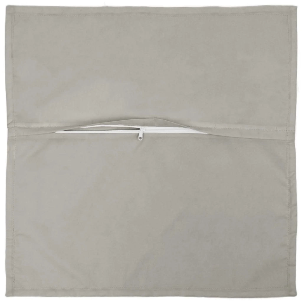 Federa 2 pcs HOUTEN Grigio 80 x 80 cm Poliestere 921723