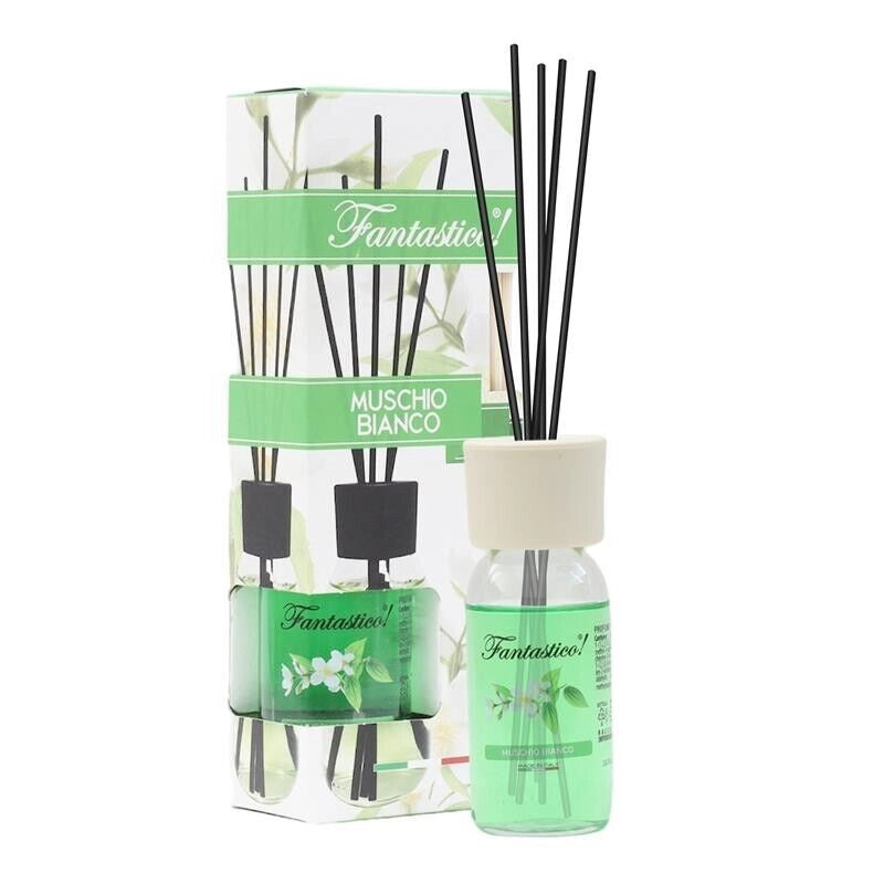 FANTASTICO DIFFUSORE PER AMBIENTE AL MUSCHIO BIANCO DA 60 ML