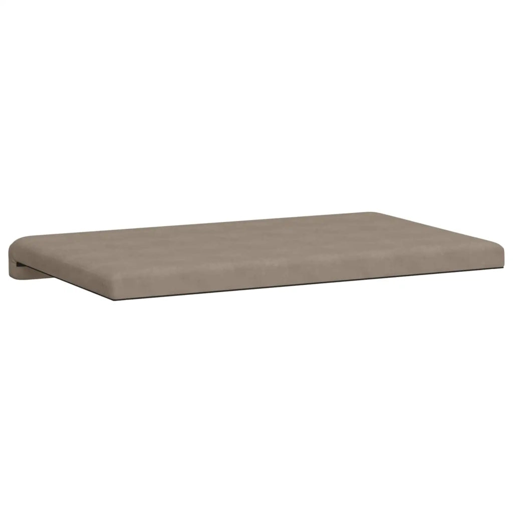 Cuscino per panchina Microfibra Tortora Profondità 35 cm 42043206