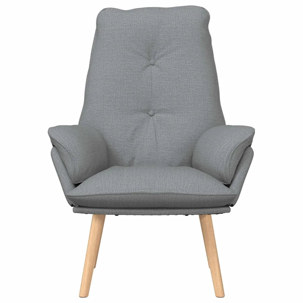 poltrona Grigio chiaro 69 x 74 x 93 cm Tessuto e compensato 42001850