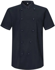 Uniforme da Cucina per Uomo - Ref.8501B - Medio, Giacca da Cucina Uomo 8501B - Nero