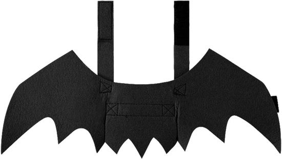 Costumi per animali Halloween - Costumi per bambini - Ali di pipistrello - Accessori di cosplay - Accessorio per animali domestici - Dimensione regolabile - Velluto di alta qualità - Costumi per animali domestici
