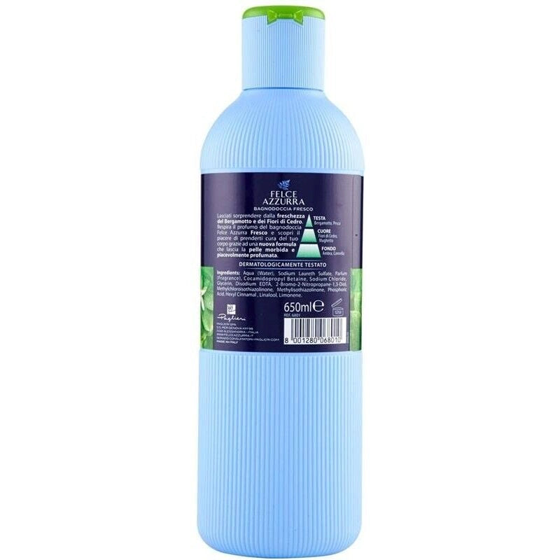 FELCE AZZURRA BAGNOSCHIUMA 650ML FRESCO