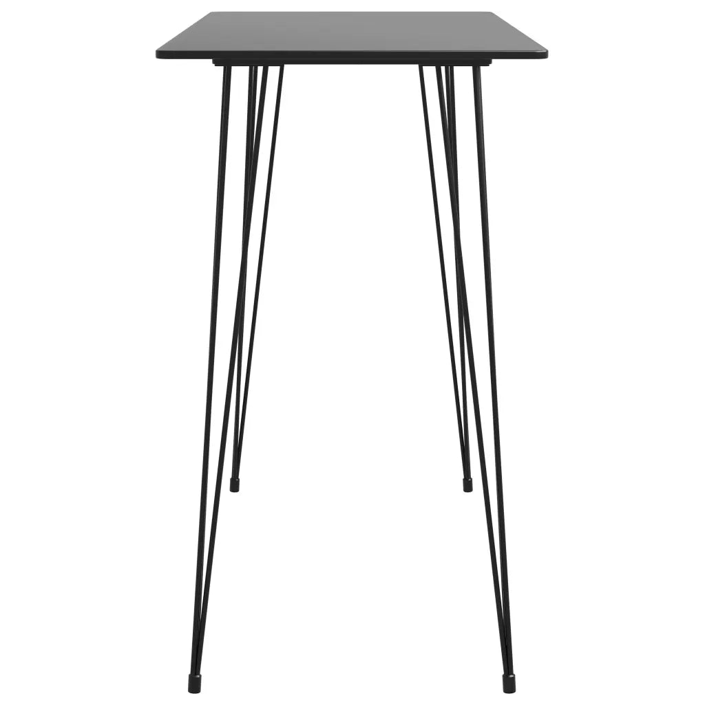 Set da Bar 7 pz Nero e Grigio 3057394