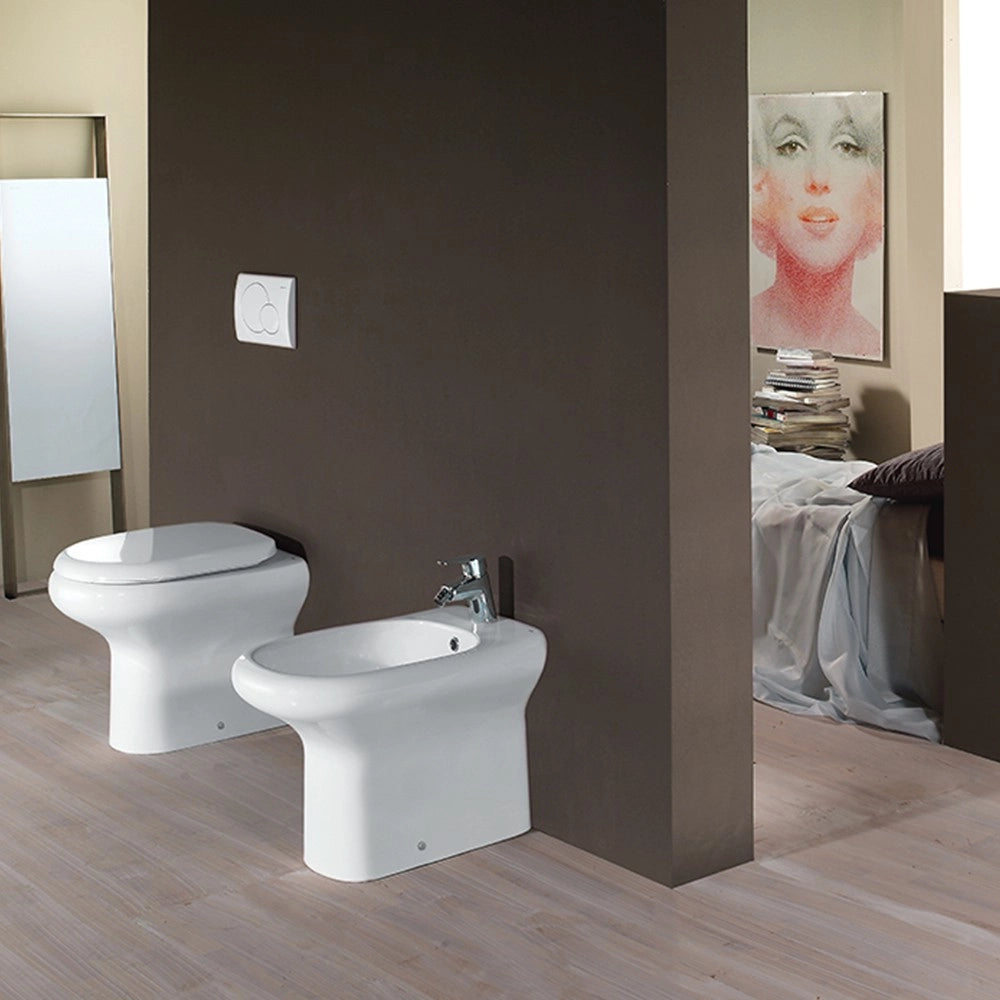 Vaso con scarico multi completo di raccordo - serie touring