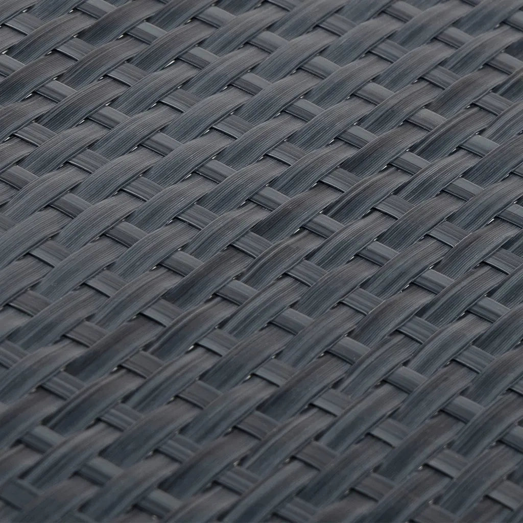 Schermo da balcone | Paravento da Balcone Antracite 600x100 cm in Polyrattan