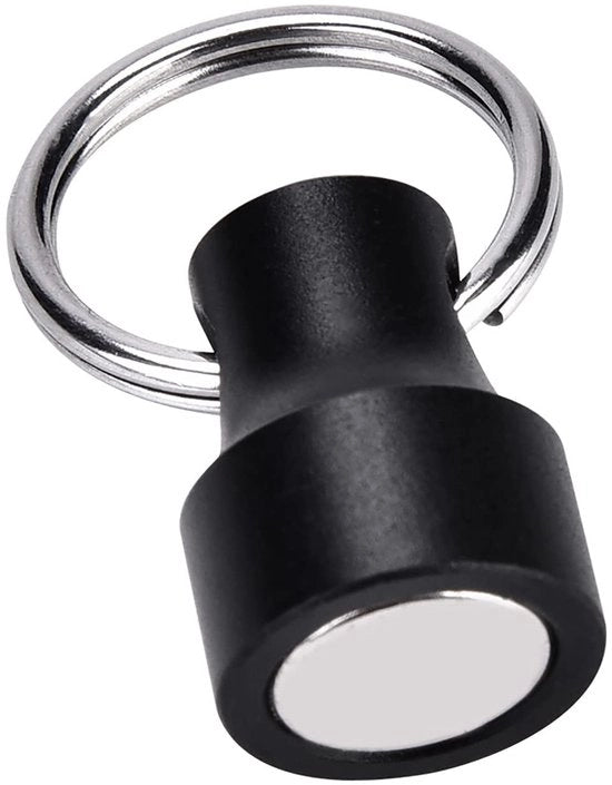 Accessorio per strumenti - Magnetico - Acciaio inossidabile - Nero o argento - Maggiore di cinturone - Ideale per attività all'aperto -...