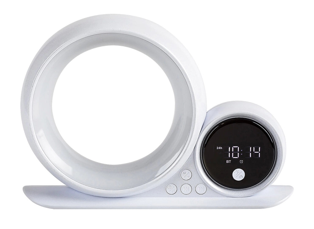 Lampada da tavolo bianca moderna RGB LED Bluetooth 5W Rabalux