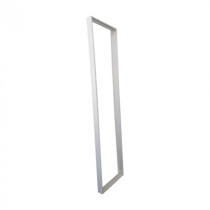 Cornice per pannelli LED 120x30 bianca plastica Ecolight