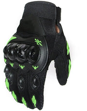 Manopole per motociclisti con protezione per osso fratturato - guanti per motociclisti con dita intere - guanti per motociclisti outdoor - impermeabili in nylon - chiusura a cerniera - ideali per sport all'aperto