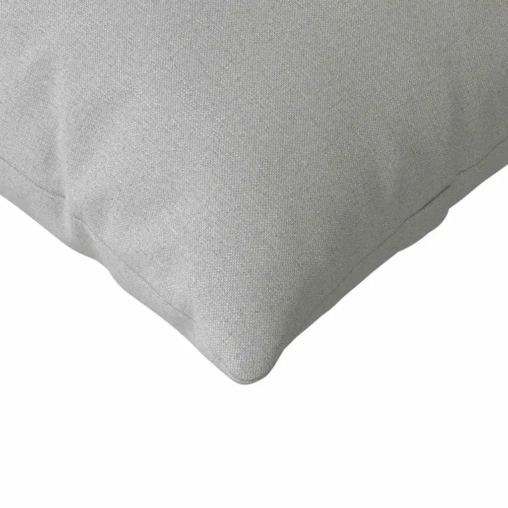 Cuscini da Divano 2 pcs Grigio Nuvola 120 x 40 cm Tessuto 42013795