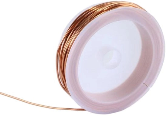 Cavo elettrico isolato 1 mm - geperlatto - flessibile - per artigianato - lunghezza 10 metri